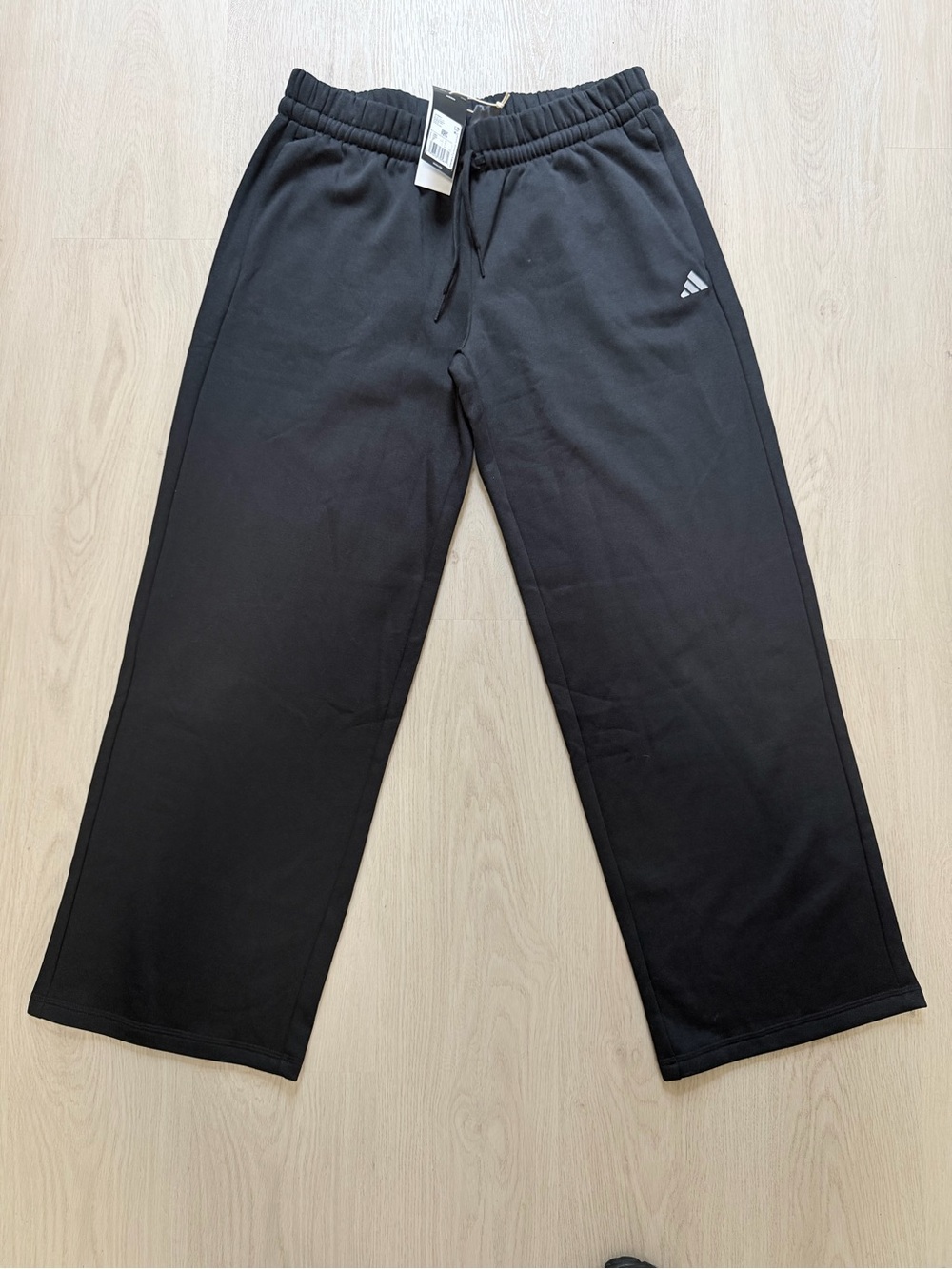 Adidas Womens Black Athletic Sweatpants